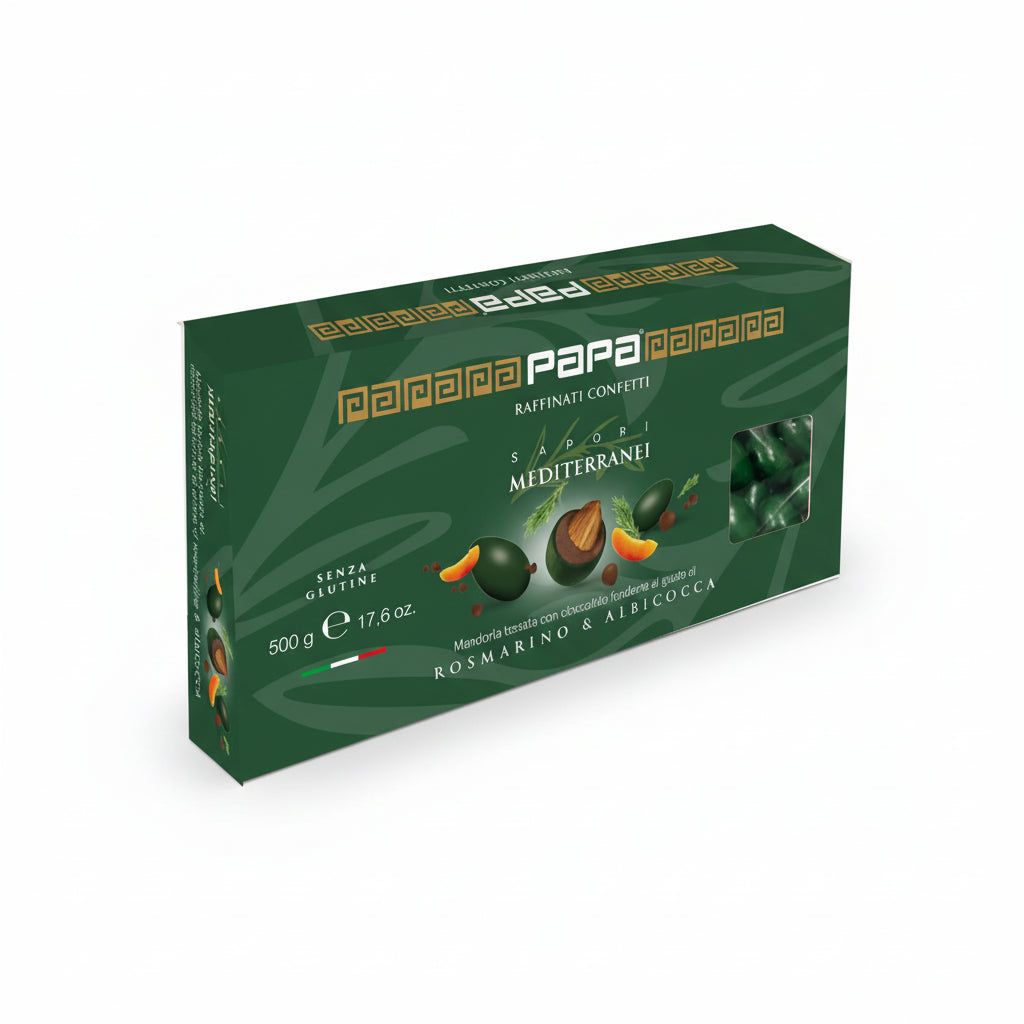 Confetti Papa Sapori Mediterranei rosmarino e albicocca verde inglese 500 g