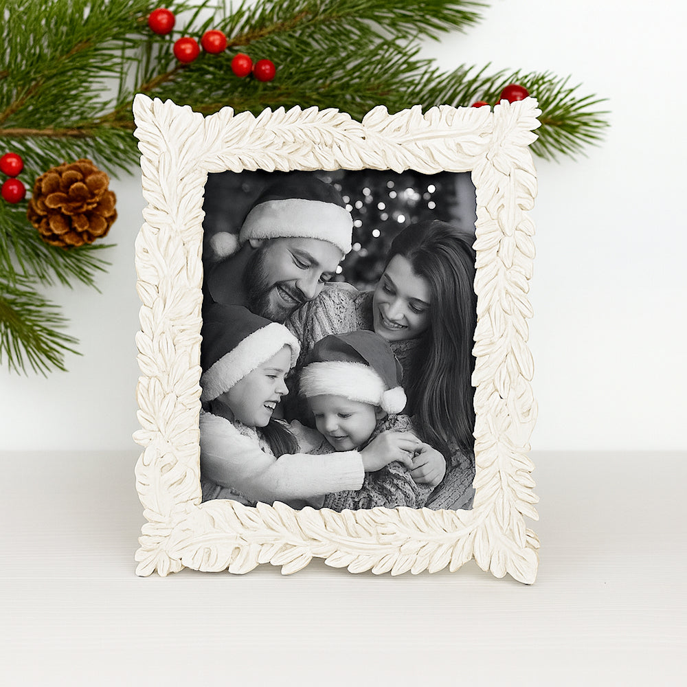 Cornice portafoto in marmorina Arte di Nacchi 22×16 cm per foto 14×9