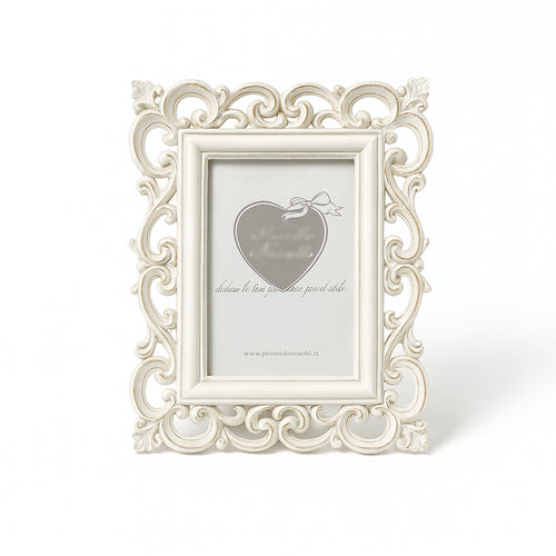 Arte di Nacchi Cornice Portafoto Marmorina 25×19 cm