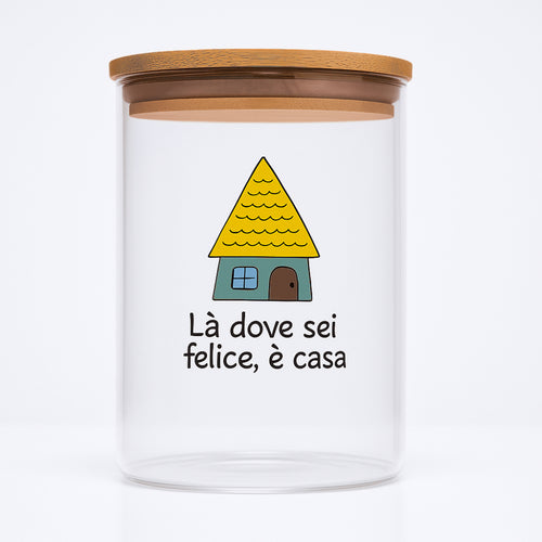 Cuorematto Barattolo Barattolo Ø12x18H cm