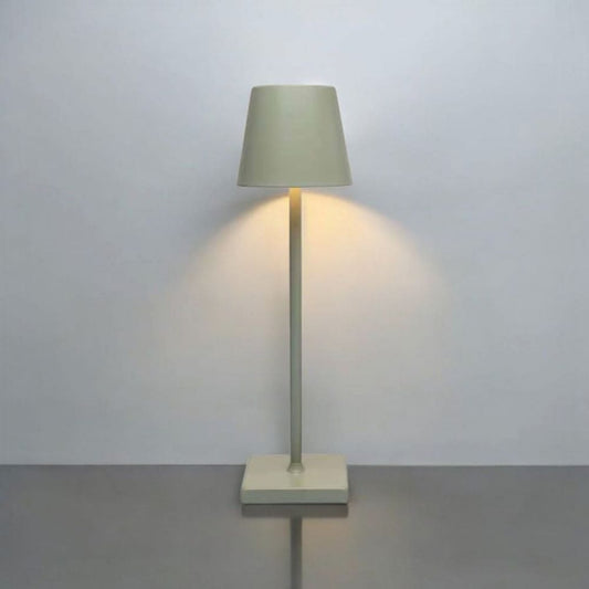 Cuorematto Lampada LED Cono Ricaricabile 39 cm Verde  F1120