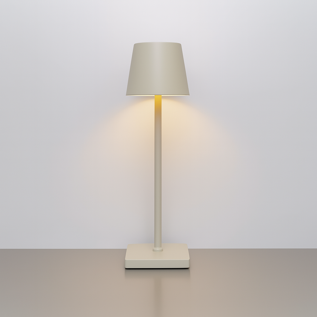 Cuorematto Lampada LED Cono Ricaricabile 39 cm Verde  F1120