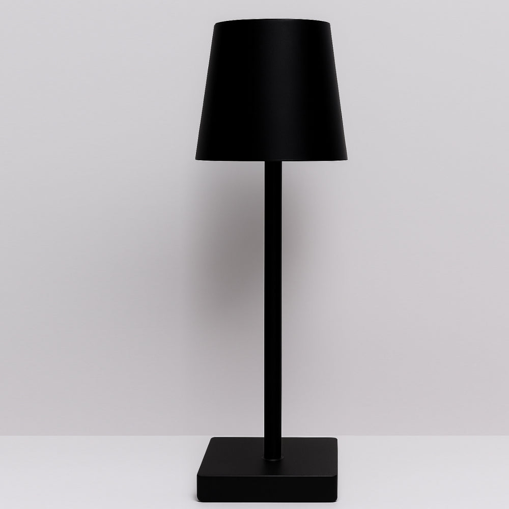 Cuorematto Lampada LED Cono Ricaricabile Cuorematto - 39 cm Nero F1121