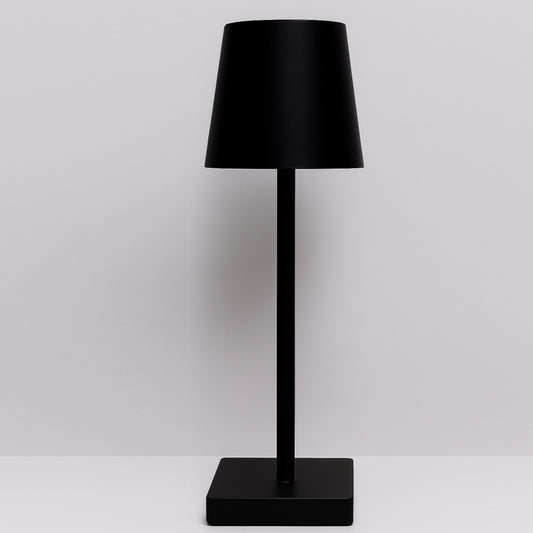 Cuorematto Lampada LED Cono Ricaricabile Cuorematto - 39 cm Nero F1121