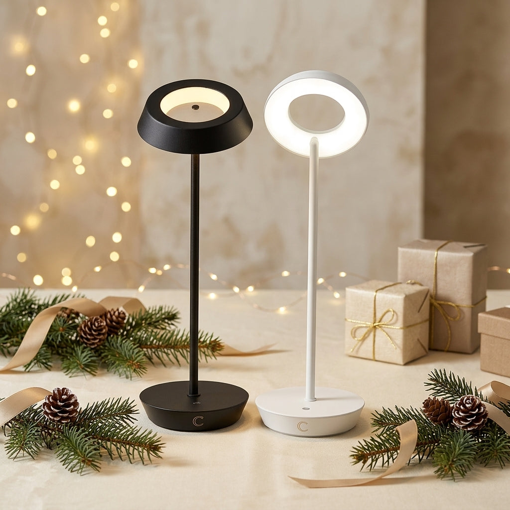 Cuorematto Lampada LED Ricaricabile Metallo H41 cm F1122