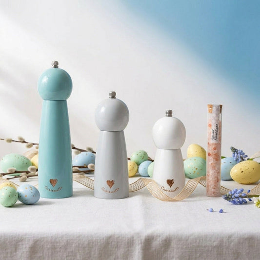 Cuorematto Macinino da Sale - Bomboniere con Provetta e Sale