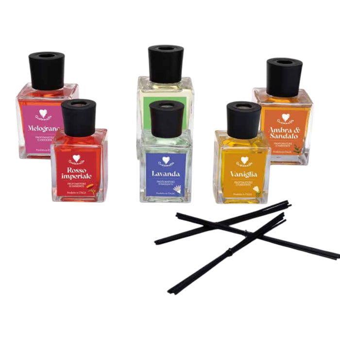 Cuorematto Profumatore Ambiente - 100ml / 200ml - 6 Fragranze Assortite