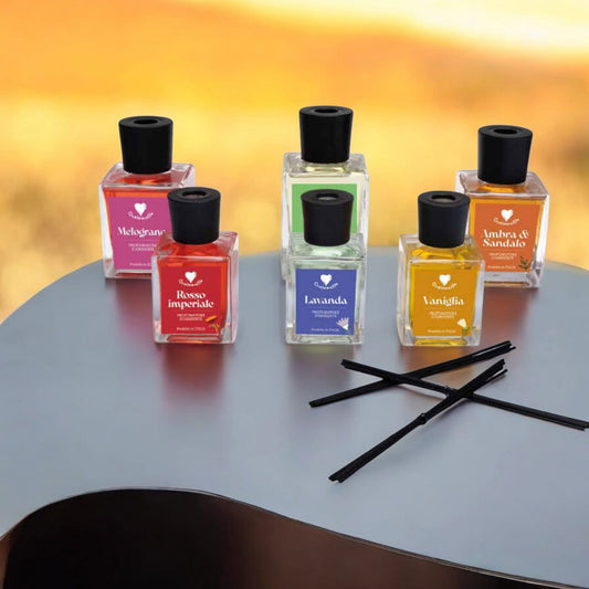 Cuorematto Profumatore Ambiente - 100ml / 200ml - 6 Fragranze Assortite