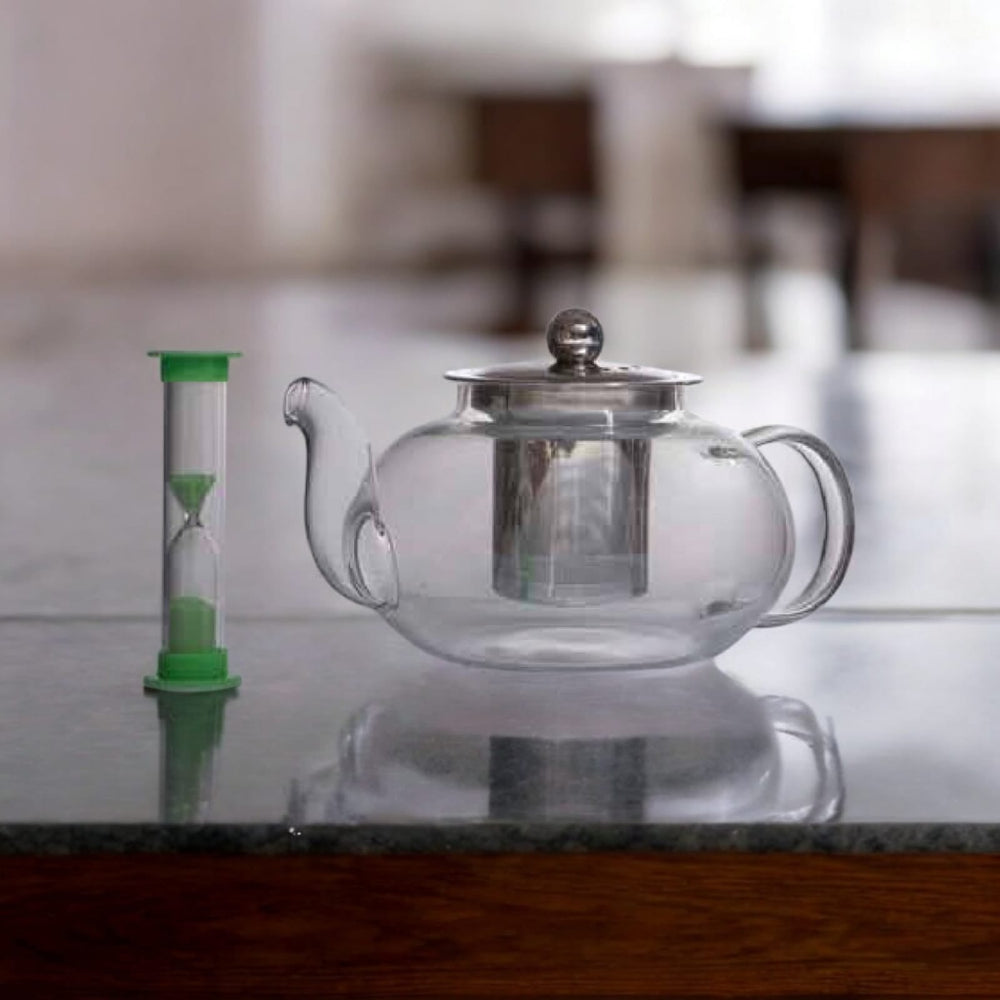 Cuorematto Teiera con Clessidra - Infusione Perfetta ☕✨ D9066