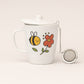 Cuorematto – Tisaniera Ceramica con Filtro MR.BEE 9x9x10,5 cm