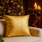 Cuscino oro velvet Paola Rolando in tessuto 43x43 cm decorativo