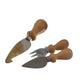 D&D Ceppo in Legno con 3Pz Formaggio H.20x12x8 cm