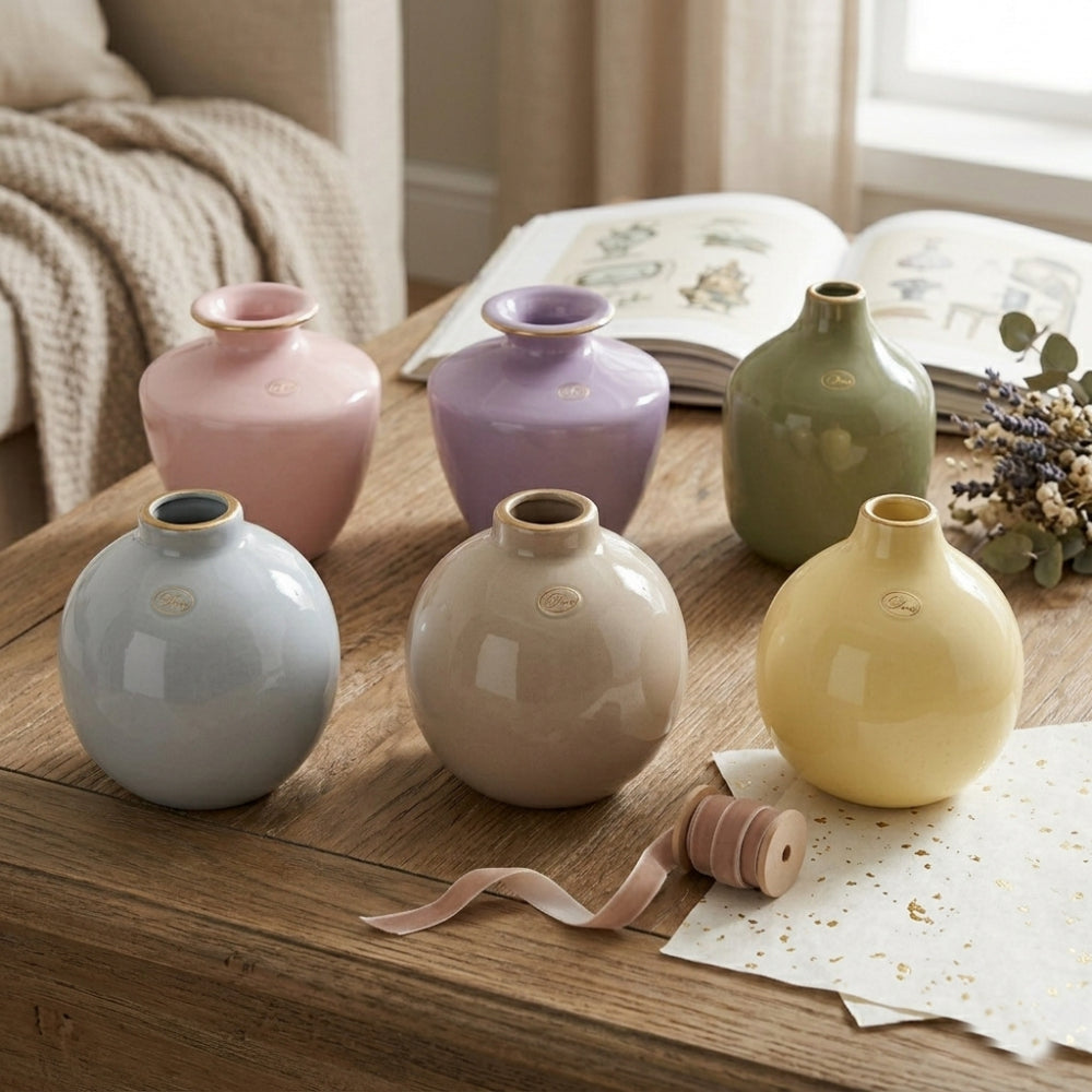 Dea Capodimonte Vasi Ceramica H16 Personalizzabili Colori