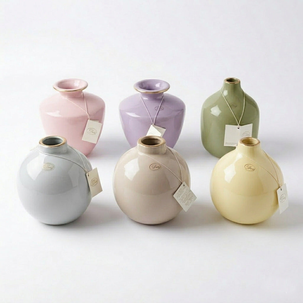 Dea Capodimonte Vasi Ceramica H16 Personalizzabili Colori