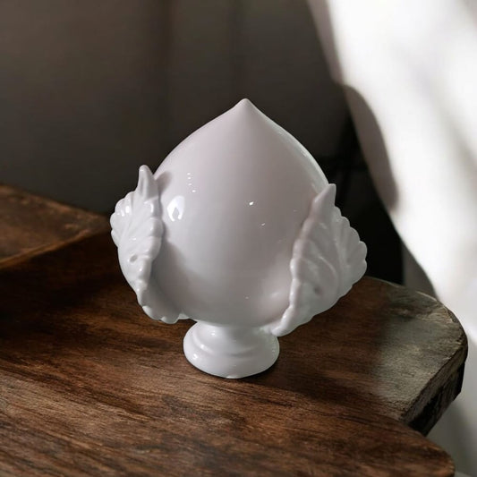 Dea – Pumo in Ceramica di Capodimonte Bianco H.14x15 cm