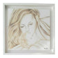 Deco Arte Quadro Sacro Capoletto 45x45cm Madonna Con Bambino Moderno Shabby Chic