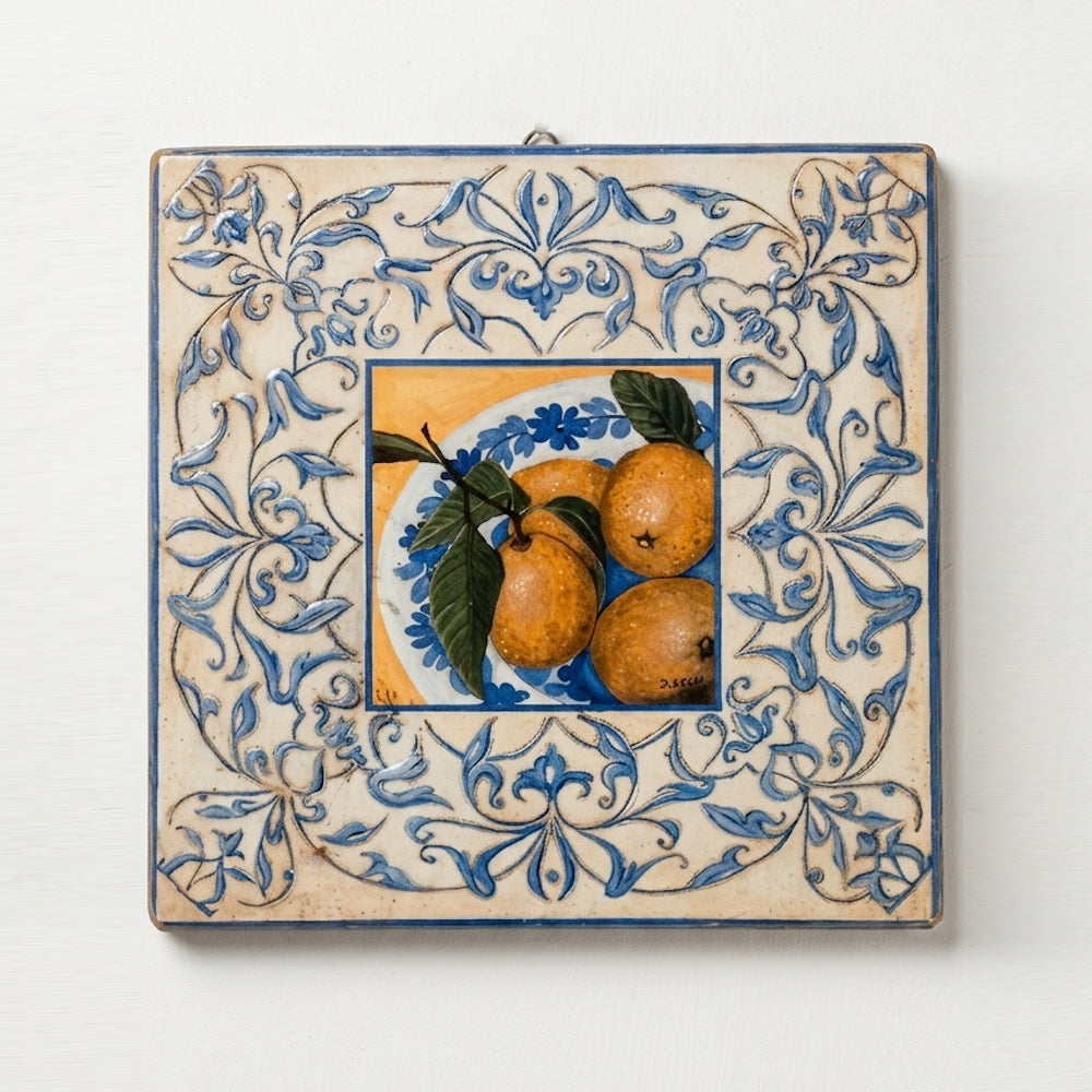Dekor Toscana Quadro in Legno Stampa 36x36 cm