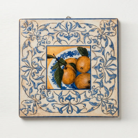 Dekor Toscana Quadro in Legno Stampa 36x36 cm
