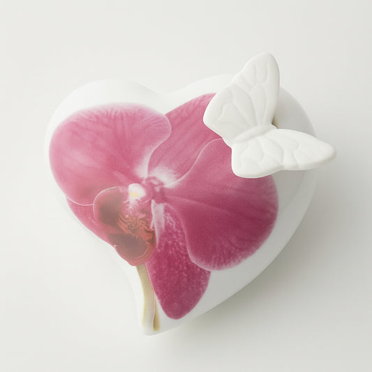 Diffusore Ceramiche Viva porcellana farfalla H 10,5 cm profumatore decorativo