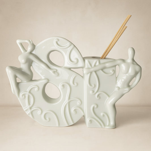 Diffusore Fashion 12x17cm in porcellana Ser made in Italy