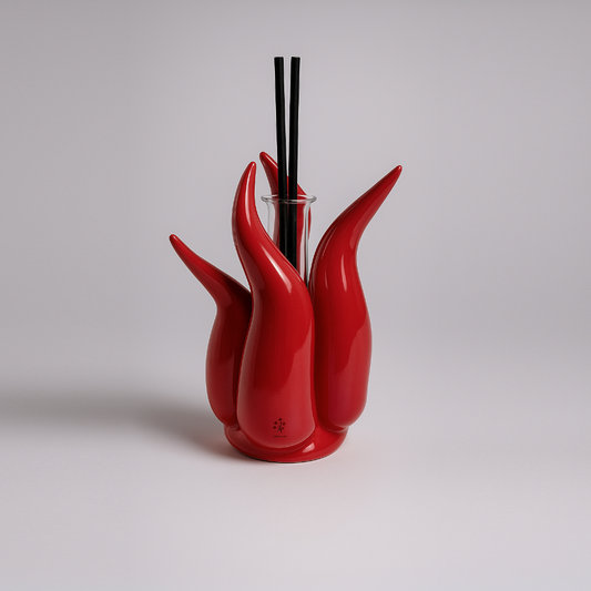 Diffusore Profumo Fiamma Gli Alberelli in ceramica Capodimonte – Eleganza e profumo per la tua casa Made in Italy