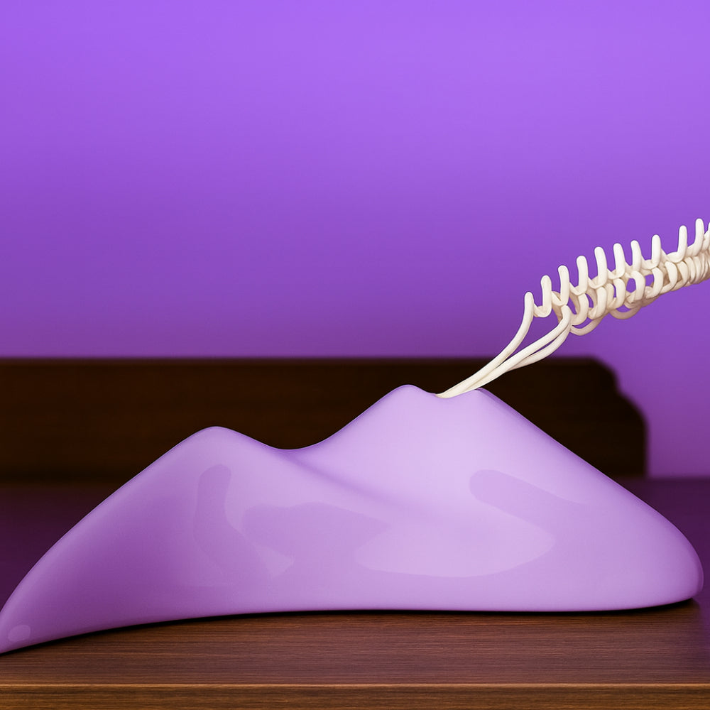 Diffusore Sharon Vesuvio Fuxia in porcellana 17 cm dipinto a mano