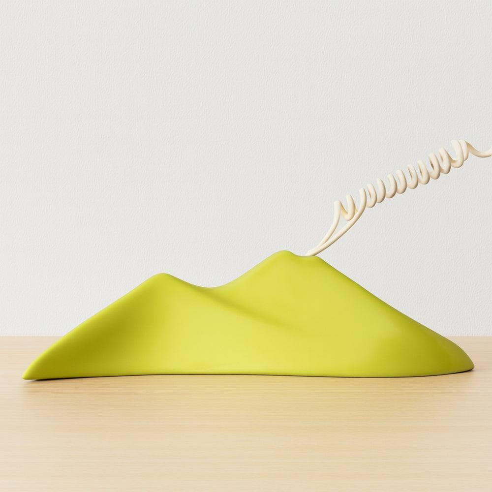 Diffusore Sharon Vesuvio Giallo in porcellana 17 cm dipinto a mano
