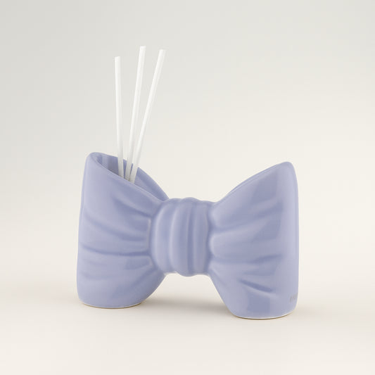 Diffusore ambiente Ilary Queen fiocco in porcellana H 11 cm

