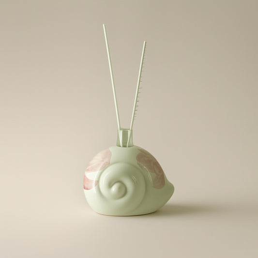 Diffusore ambiente chiocciola Ceramiche Viva in ceramica 15×10 cm
