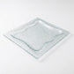 Dives Vassoio Rettangolare in Vetro Granigliato 48x33,5 cm