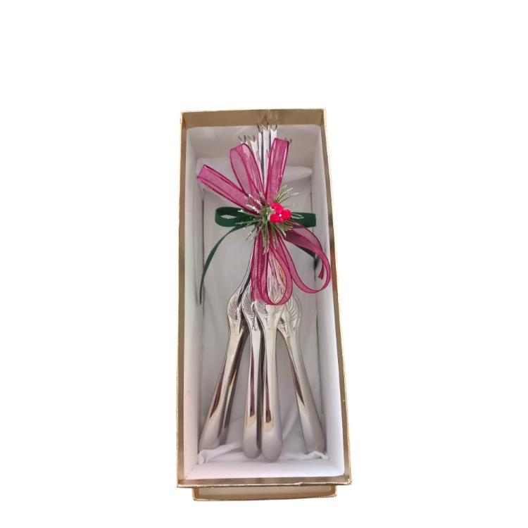 Domus & Design Set 8 Posate Aragosta in Acciaio Inox 20cm