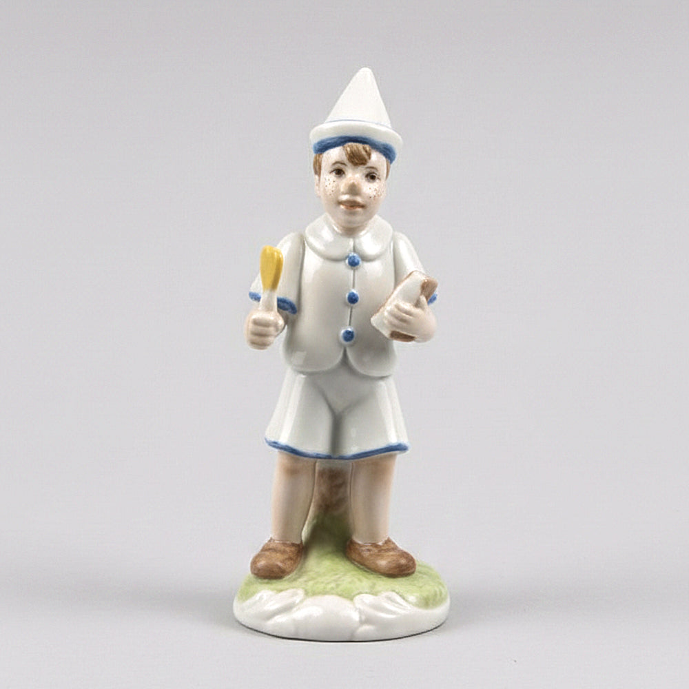 F.lli Majello Pinocchio Porcellana Capodimonte 17cm