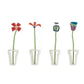 FRC 05 COLLEZIONE VIDEO VASETTO CON FIORE 6 PZ;