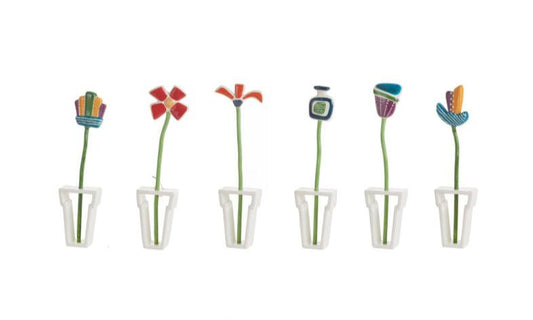 FRC 05 COLLEZIONE VIDEO VASETTO CON FIORE 6 PZ;