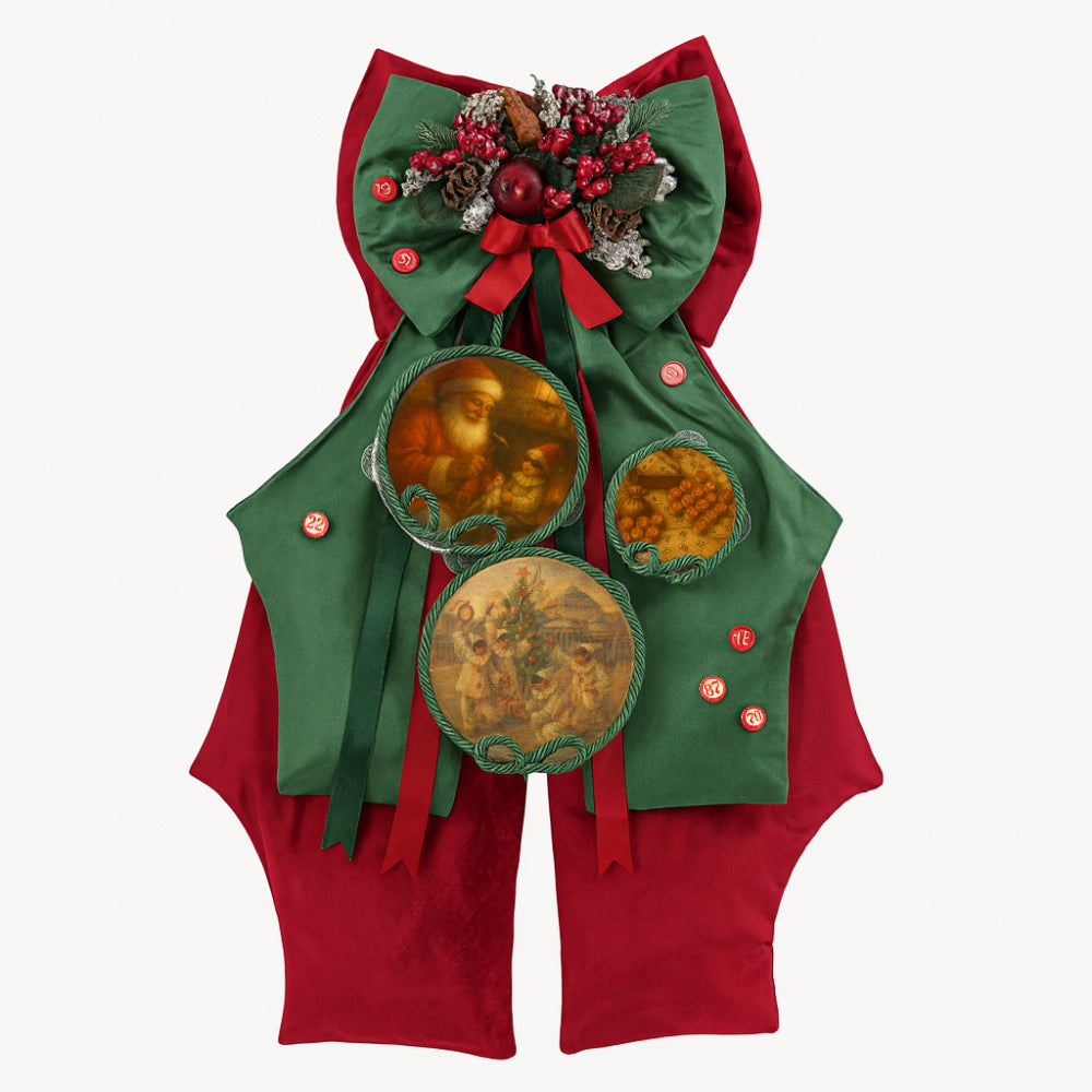 Fiocchi di Luce Fuoriporta Velluto 3 Tamorre Terra Mia 87×43 cm