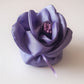 Fiore sacchetto in raso lucido 8x8cm portaconfetti
