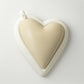 Formaggera Cuore in porcellana bianca Cuorematto 13x11 cm per tavola

