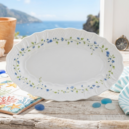 Rosenthal Piatto Portata Ovale Porcellana Newa 35cm