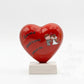 Twine of Earth Ceramic Heart on Base with Phrase 13 cm