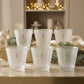 Cive Set 6 Bicchieri Tumbler Vetro Satinato 10,5x10 cm