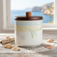 ICC Ceramic Biscuit Jar with Wooden Lid, Demeter Decoration, 18 x 16 cm 