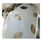 Gian Marco Venturi Vaso In Porcellana E Decoro Argento Platino 22cm Vase Vasi