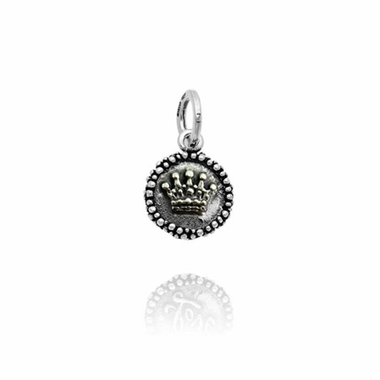 Giovanni Raspini Charm Perlage Corona In Argento 925 - Art. 10633