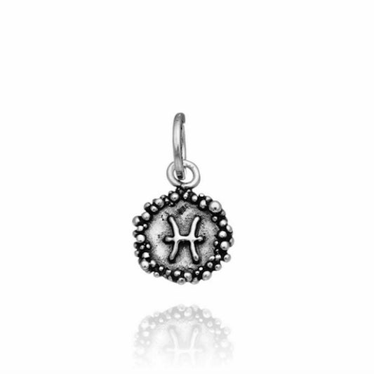 Giovanni Raspini Charm Perlage 1.8cm Pesci Argento Sterling 925 Made Italy 10535