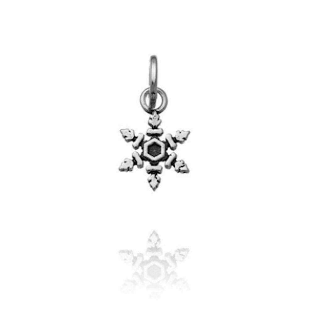 Giovanni Raspini Mini Charm Fiocco Di Neve In Argento 925 - Art. 10933