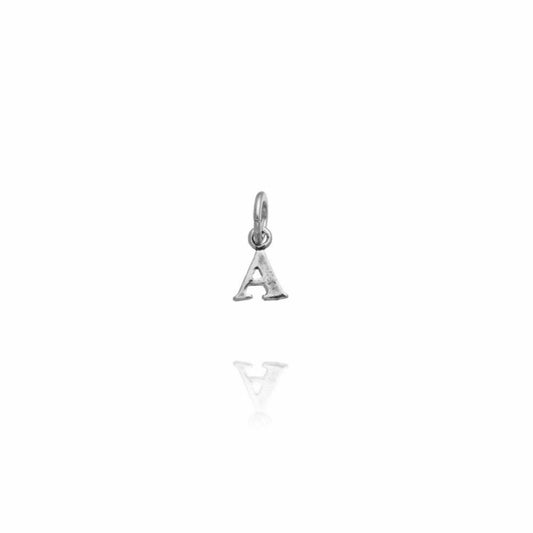 Giovanni Raspini Mini Charm Lettera Logo " A " In Argento 925 - Art. 10876