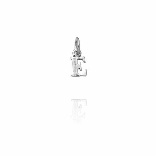 Giovanni Raspini Mini Charm Lettera Logo " E " In Argento 925 - Art. 10880