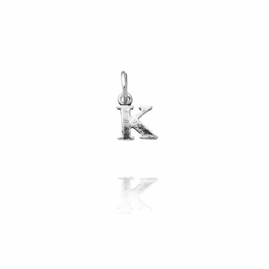 Giovanni Raspini Mini Charm Lettera Logo " K " In Argento 925 - Art. 10886