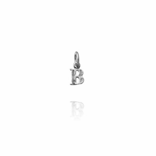 Giovanni Raspini Mini Charm Lettera Logo " B " In Argento 925 - Art. 10877