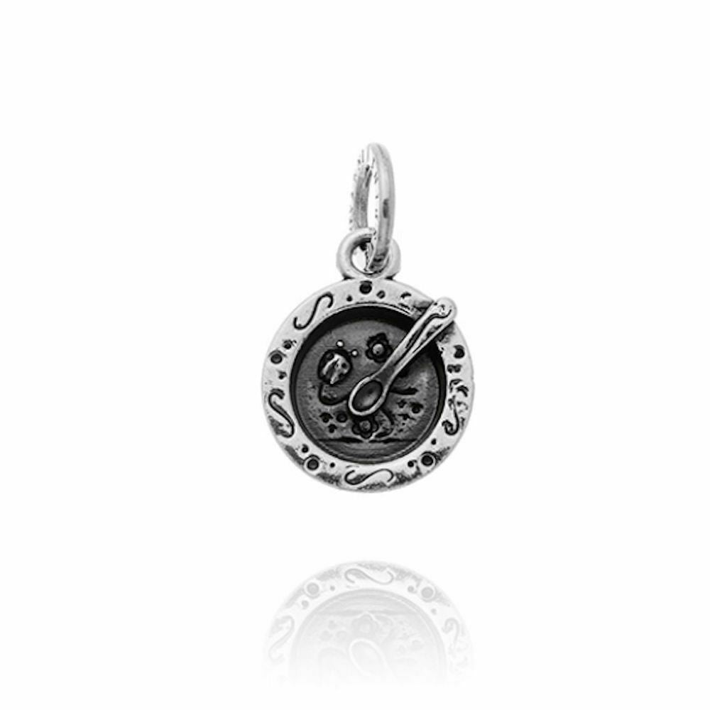 Giovanni Raspini Piatto Pappa Baby  Charm in Argento 925 - Art. 9996